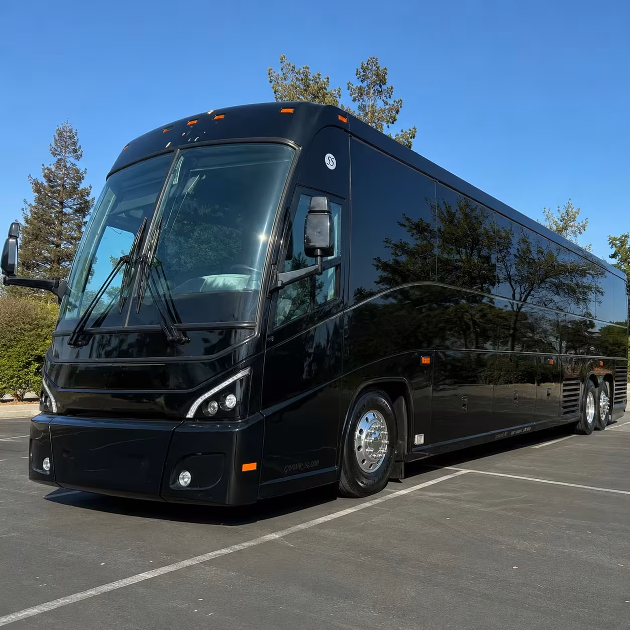 corona to las vegas charter bus rentals on i 15