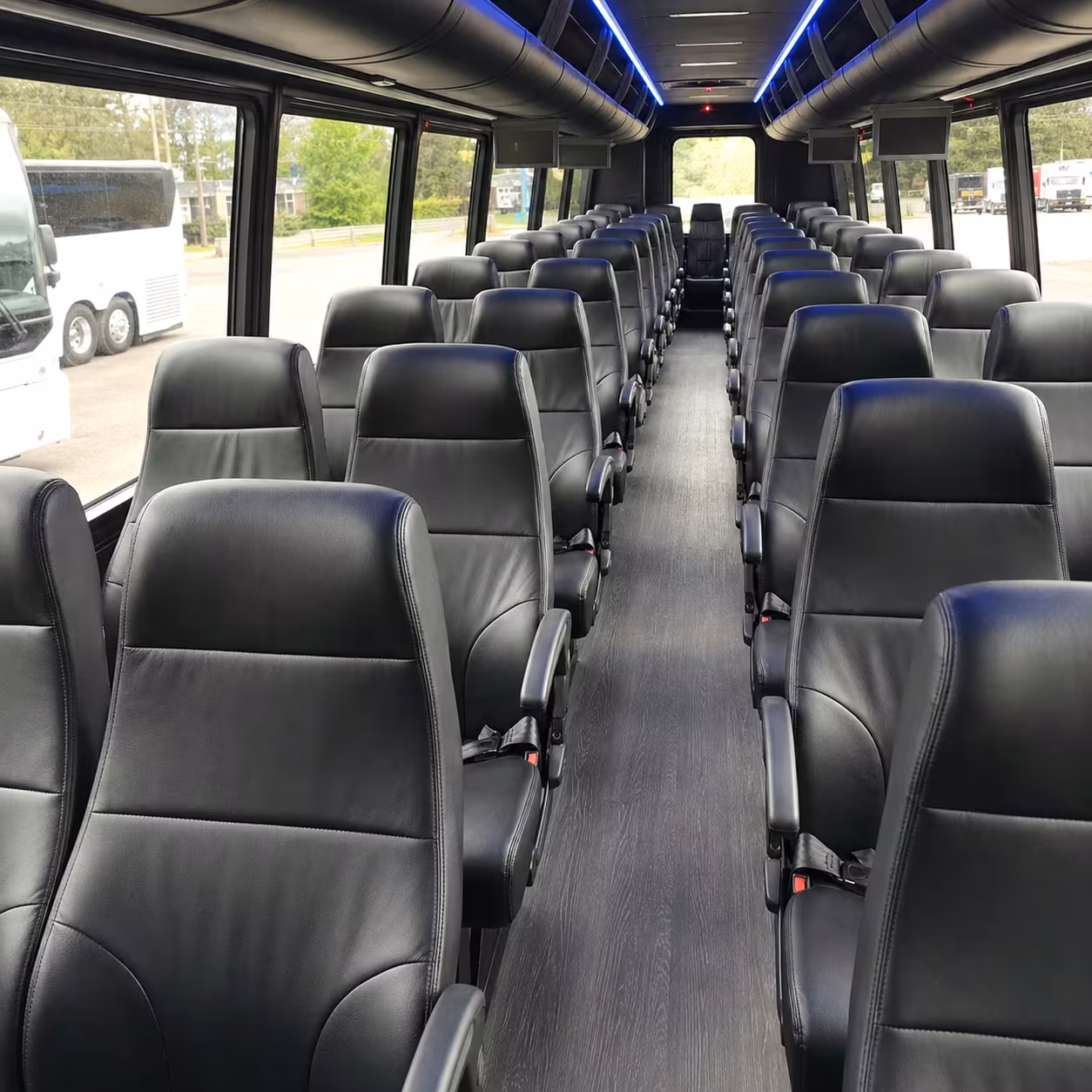 minibus rentals for smaller concert groups heading out from corona