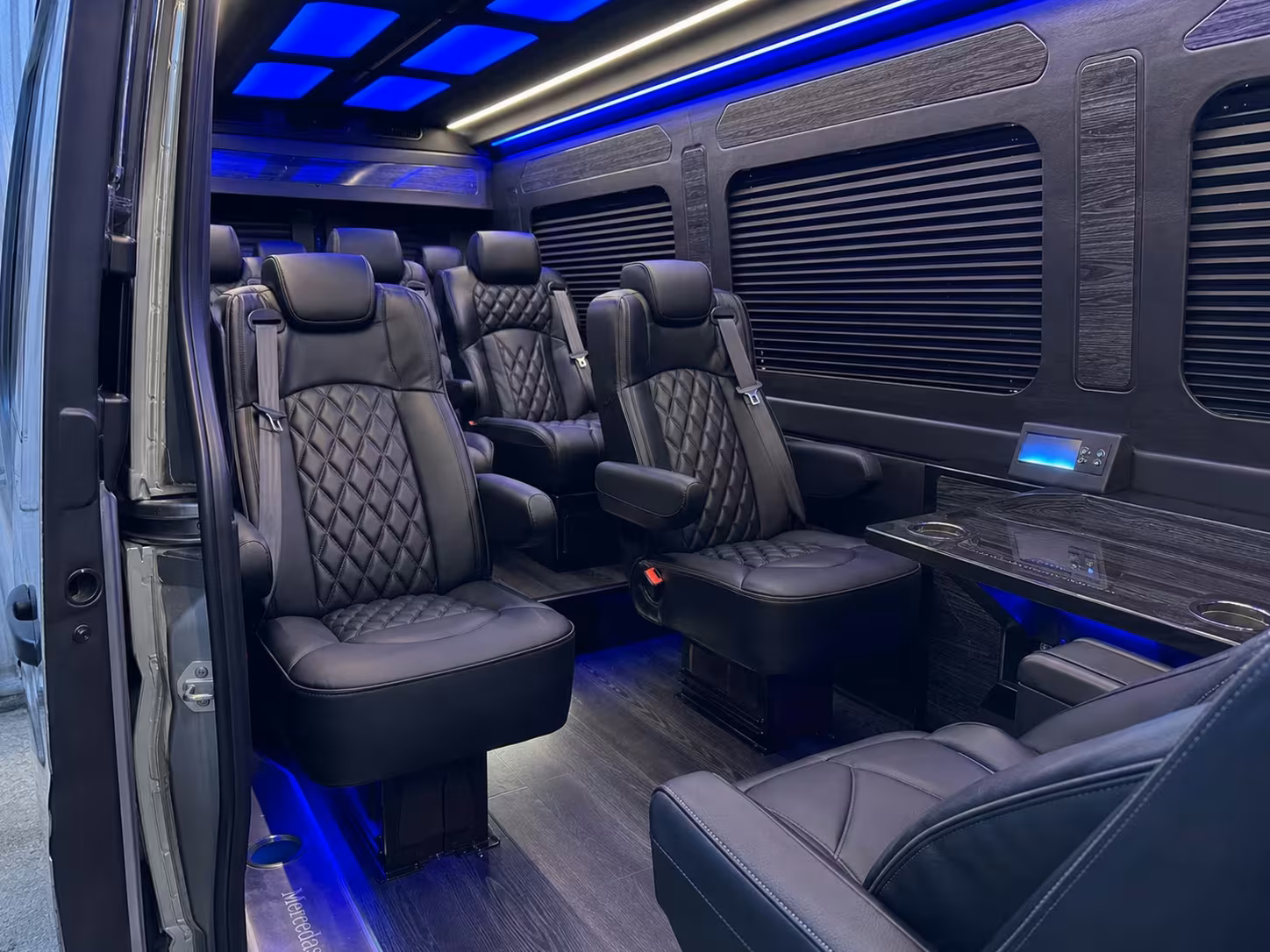sprinter van transportation for groups and events across corona
