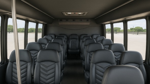 15 passenger minibus interior corona