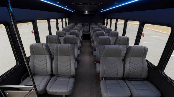 20 passenger minibus interior corona