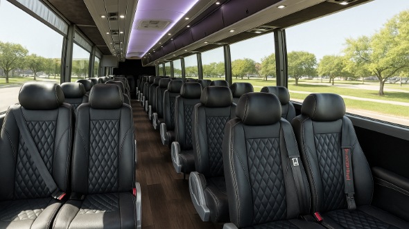 28 passenger minibus interior corona
