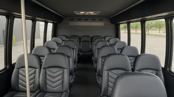 30 passenger minibus interior corona