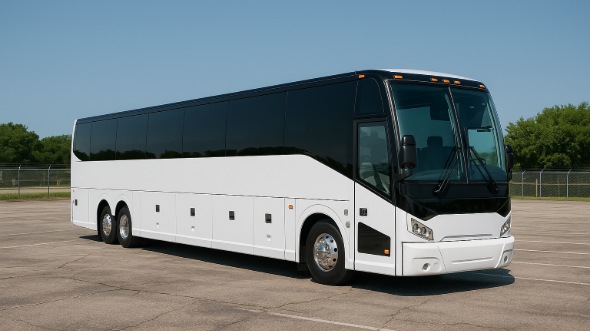 54 passenger charter bus corona