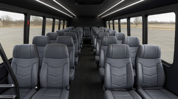 corona 28 passenger minibus rental