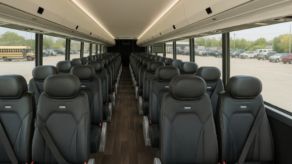 corona 30 passenger minibus inside
