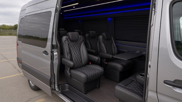 corona sprinter van with driver rental